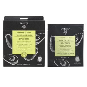 Apivita Tissue Μάσκα Προσώπου Αβοκάντο Ενυδάτωση & Καταπράυνση 10ml - Εικόνα 2