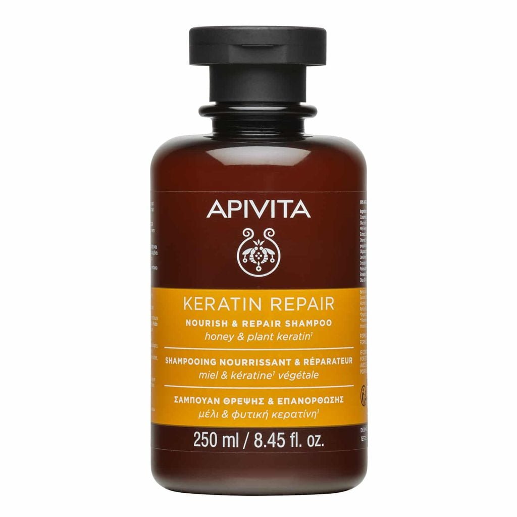 Apivita KERATIN REPAIR Σαμπουάν Θρέψης & Επανόρθωσης 250ml