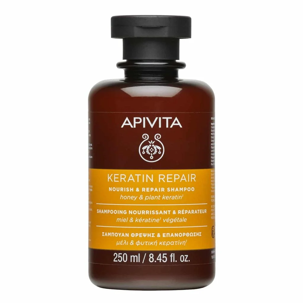 Apivita KERATIN REPAIR Σαμπουάν Θρέψης & Επανόρθωσης 250ml