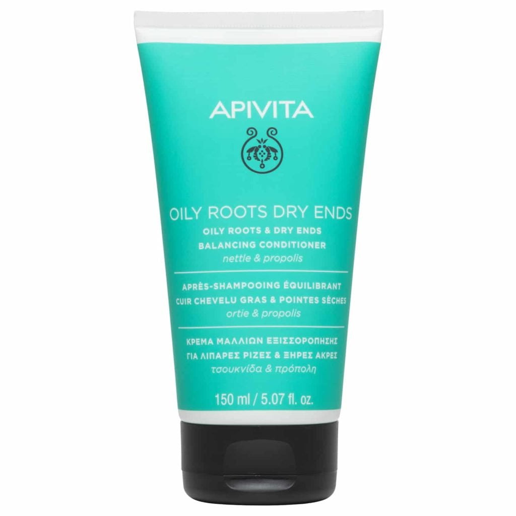 Apivita Oily Roots Dry Ends Κρέμα Μαλλιών Εξισσορόπησης Για Λιπαρές Ρίζες & Ξηρές Άκρες 150ml
