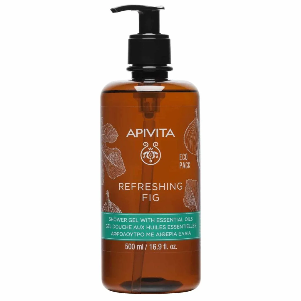 Apivita Eco pack REFRESHING FIG Αφρόλουτρο Με Αιθέρια Έλαια & Σύκο 500ml