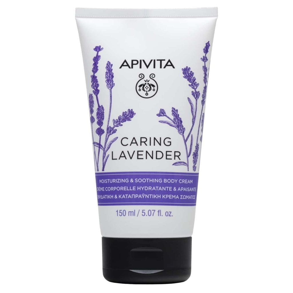 Apivita CARING LAVENDER Ενυδατική & Καταπραϋντική Κρέμα Σώματος – Υποαλλεργική 150ml