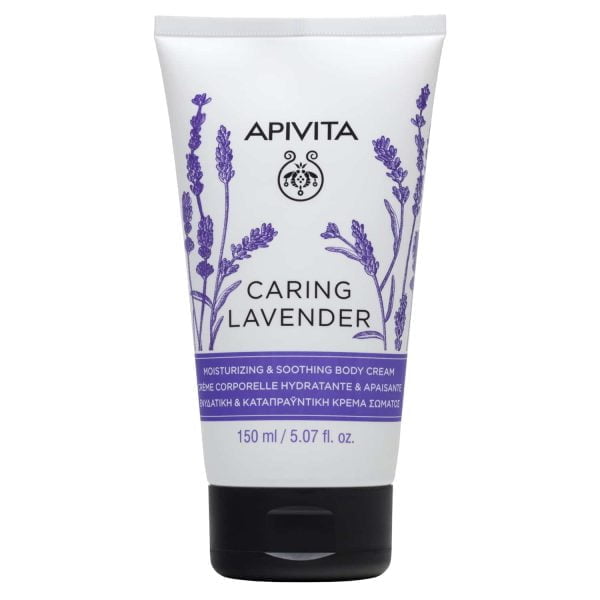Apivita CARING LAVENDER Ενυδατική & Καταπραϋντική Κρέμα Σώματος – Υποαλλεργική 150ml