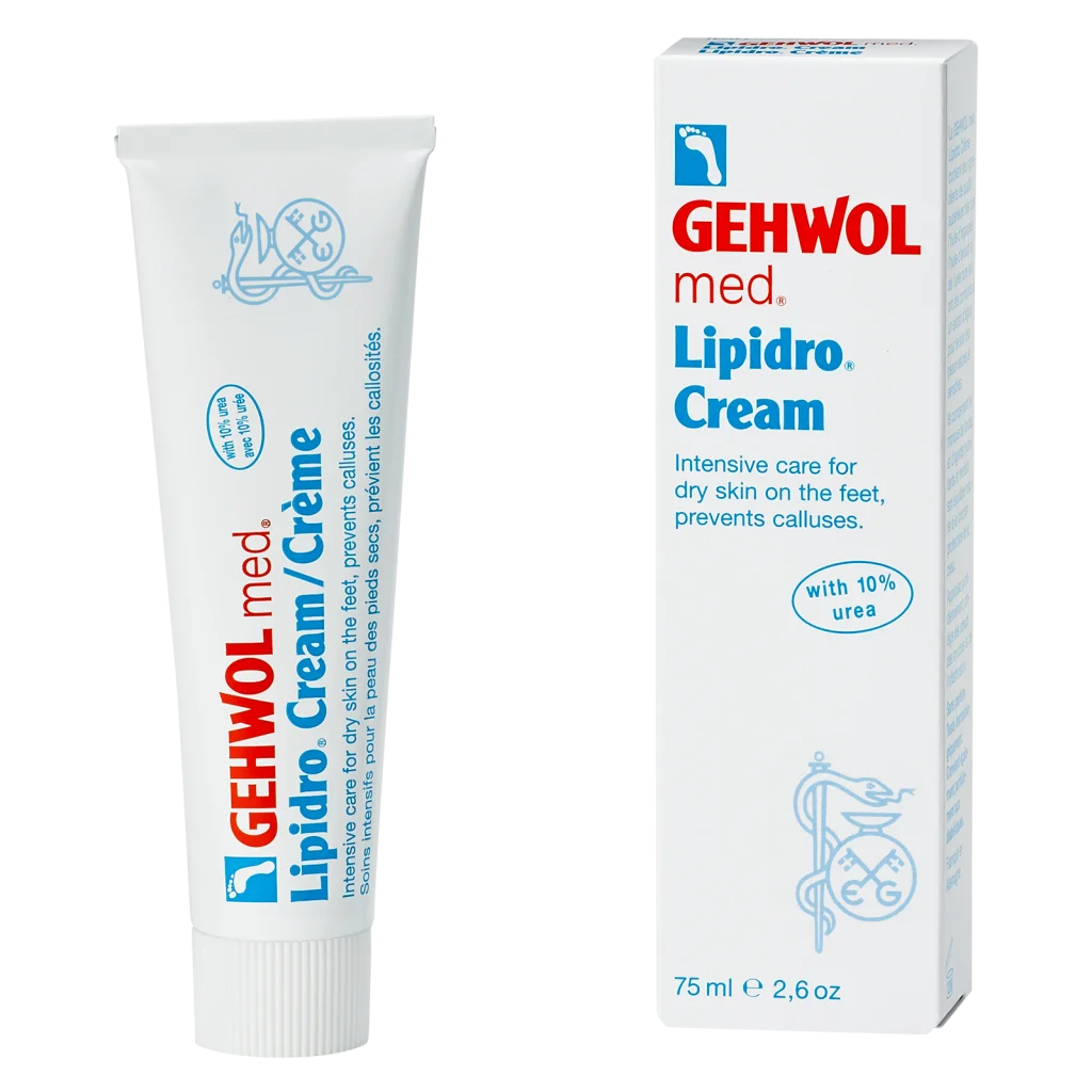 GEHWOL med Lipidro Cream Κρέμα για τη φροντίδα της ξηρής επιδερμίδας των ποδιών