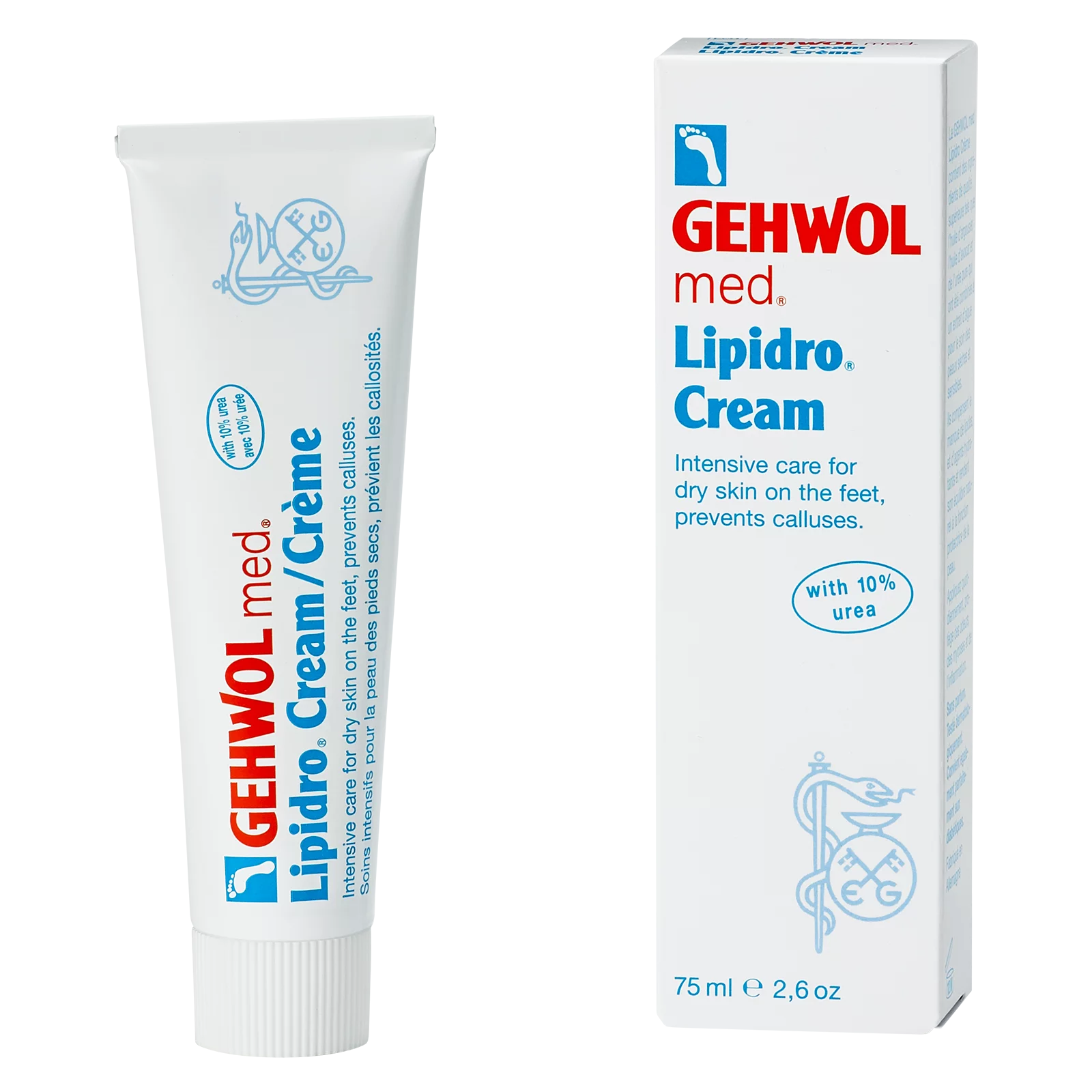 GEHWOL med Lipidro Cream Κρέμα για τη φροντίδα της ξηρής επιδερμίδας των ποδιών