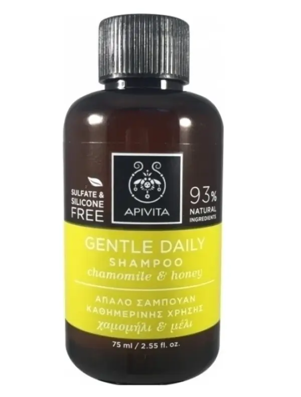Apivita Mini Σαμπουάν Για Καθημερινή Χρήση 75ml