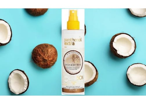 Panthenol Extra Sun Care Face & Body Spray SPF50 250ml