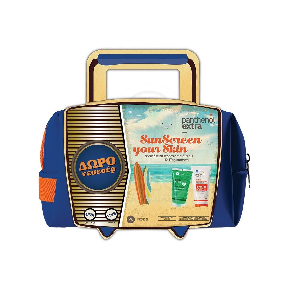 Αντηλιακή Κρέμα Προσώπου & Σώματος SPF30 150ml & Aloe Vera Gel 150ml