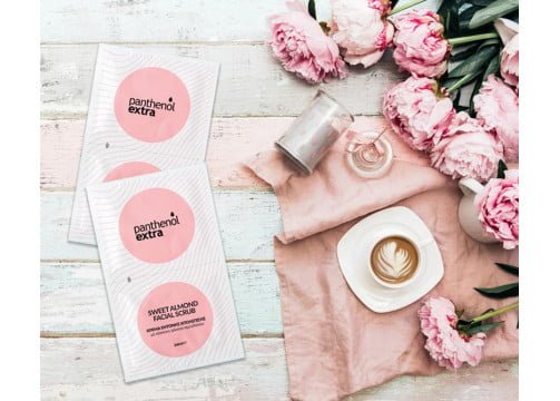 Panthenol extra Sweet Almond Facial Scrub 2x8ml