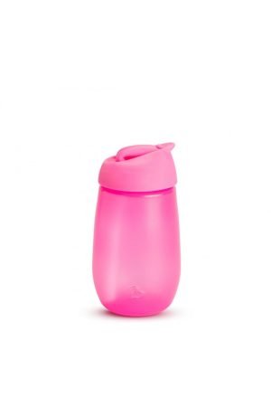 Munchkin Κύπελλο με καλαμάκι Simple Clean Pink - Εικόνα 2