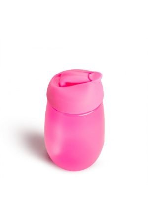 Munchkin Κύπελλο με καλαμάκι Simple Clean Pink - Εικόνα 4
