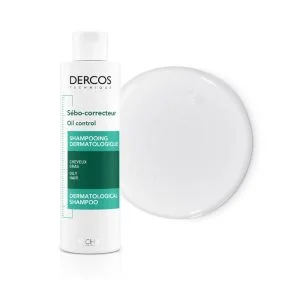 Vichy Dercos Oil Control Σαμπουάν για Λιπαρά Μαλλιά 200ml - Εικόνα 3