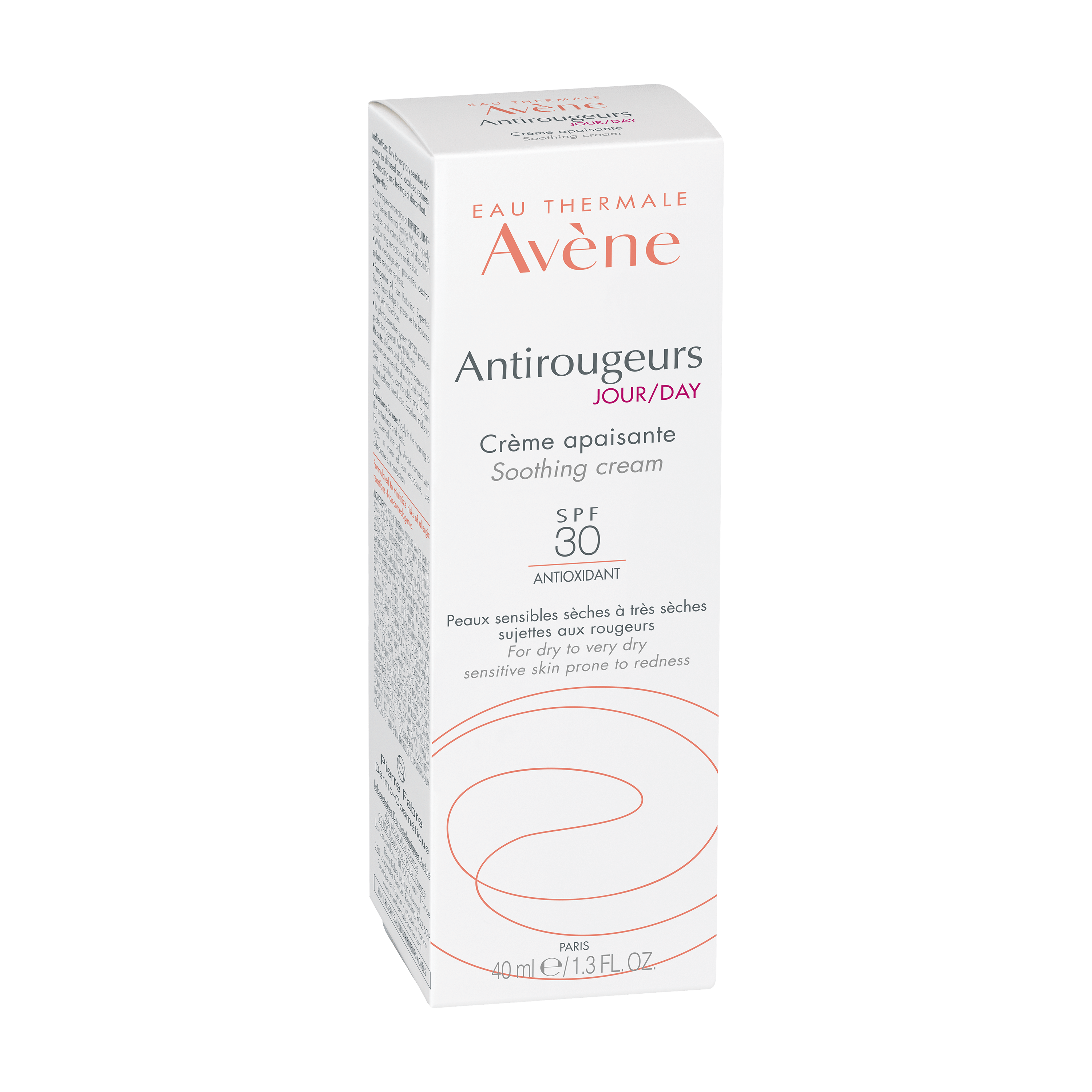 Avène Antirougeurs Καταπραϋντική Κρέμα ΗΜΕΡΑΣ κατά των Κοκκινίλων SPF30 40ml
