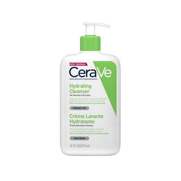 CeraVe Hydrating Cleanser Ενυδατική Μη Αφρίζουσα Κρέμα Καθαρισμού για Πρόσωπο και Σώμα 473ml