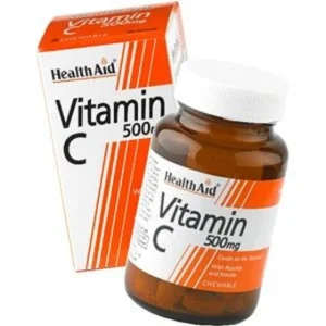 Health Aid Vitamin C 500 mg 60 chewable tabs - Εικόνα 2