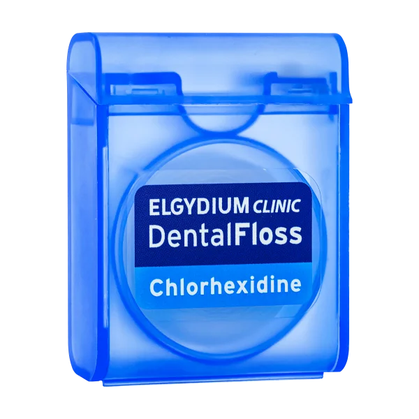 ELGYDIUM Clinic Chlorhexidine - Οδοντικό νήμα με χλωρεξιδίνη 50mm