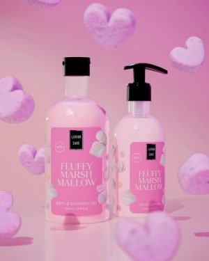 Lavish Care Fluffy Marsh Mallow Bath & Showergel 500ml - Εικόνα 5