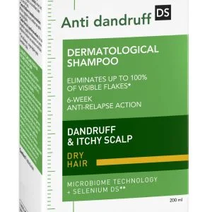 Vichy DERCOS Anti-Dandruff DS Σαμπουάν κατά της ξηροδερμίας, της πιτυρίδας και του κνησμού για ξηρά μαλλιά 200ml - Εικόνα 3