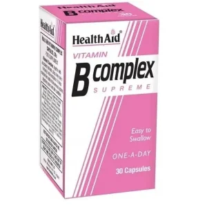 Health Aid Vitamin B Complex Supreme 30 caps