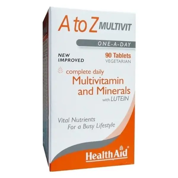 Health Aid A to Z Multivit 90 tabs