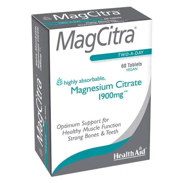 Health Aid MagCitra 60 tabs