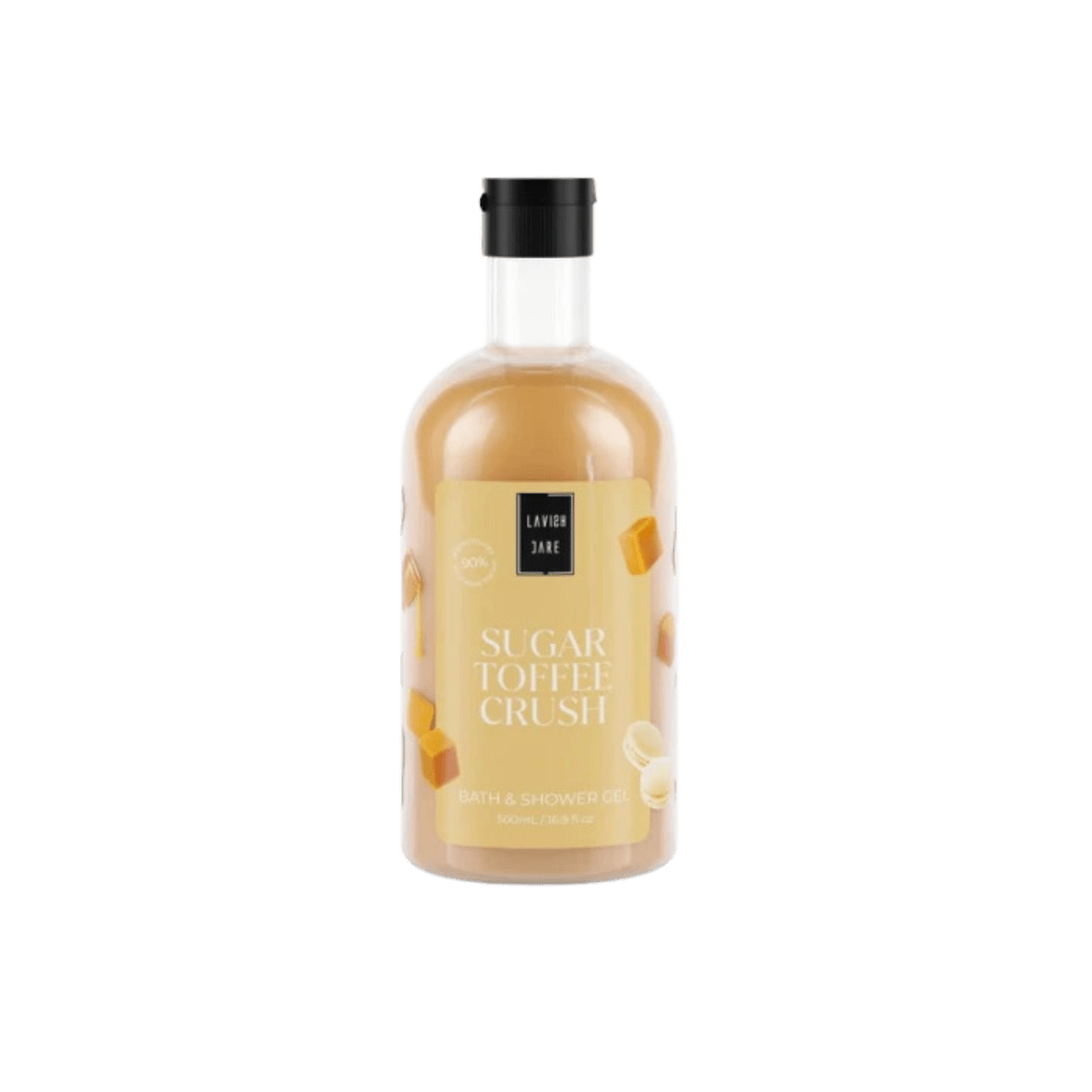 Lavish Care  Bodycare Butter Caramel Shower Gel 500ml & Hand&Body Cream 300 & Body Scrub 250ml & Neseser - Εικόνα 3