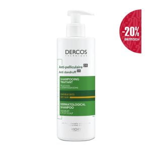 DERCOS Anti-Dandruff DS Σαμπουάν κατά της ξηροδερμίας, της πιτυρίδας και του κνησμού για ξηρά μαλλιά PROMO -20%