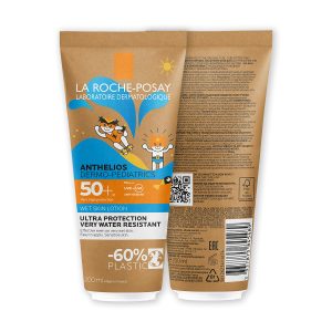 La Roche-Posay Anthelios Dermo-Pediatrics Wetskin Lotion SPF50+ Παιδικό Αντηλιακό Γαλάκτωμα 200ml - Εικόνα 2