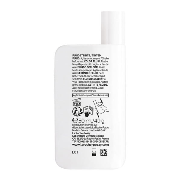 La Roche-Posay ANTHELIOS UVMUNE400 spf50+ Invisible Fluid με χρώμα 50ml