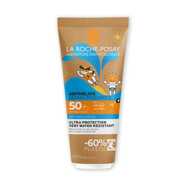 La Roche-Posay Anthelios Dermo-Pediatrics Wetskin Lotion SPF50+ Παιδικό Αντηλιακό Γαλάκτωμα 200ml