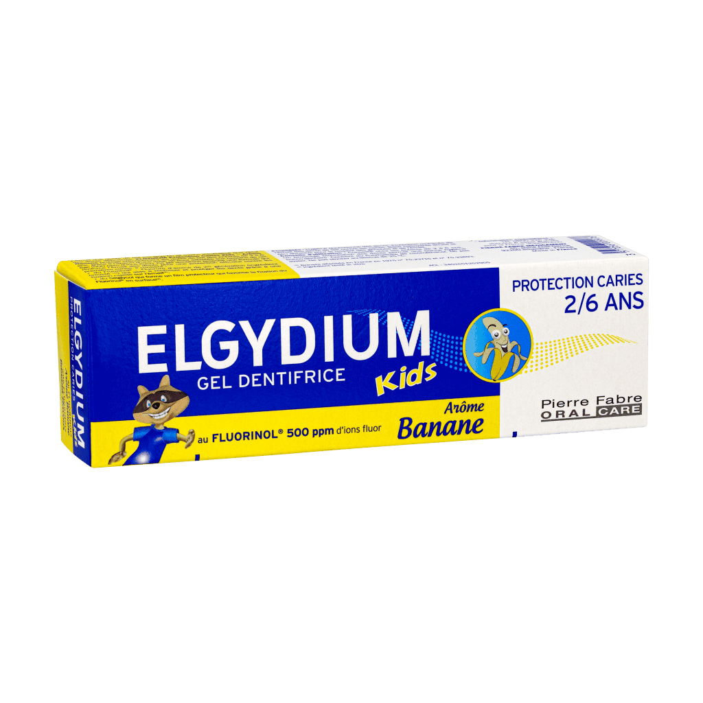 ELGYDIUM Kids Banana - Οδοντόκρεμα για παιδιά ηλικίας 2 έως 6 ετών 50ml