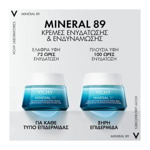 Vichy Mineral 89 Booster Ενυδάτωσης 72Ω κρέμα για κάθε τύπο δέρματος 50ml - Εικόνα 7