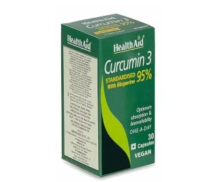 Health Aid Curcumin 3 600 mg 30 vegan tabs - Εικόνα 2