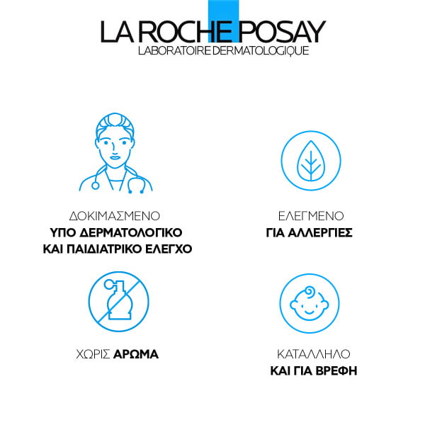 La Roche-Posay Lipikar Syndet AP+ Κρέμα Καθαρισμού για το Ξηρό Δέρμα με Τάση Ατοπίας 400ml