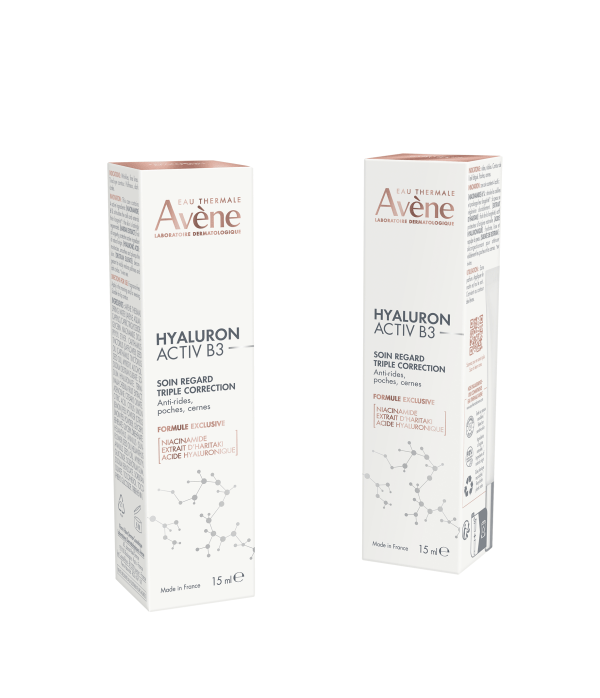 Avene Hyaluron Activ B3 Κρέμα Ματιών Τριπλής Δράσης 15 ml
