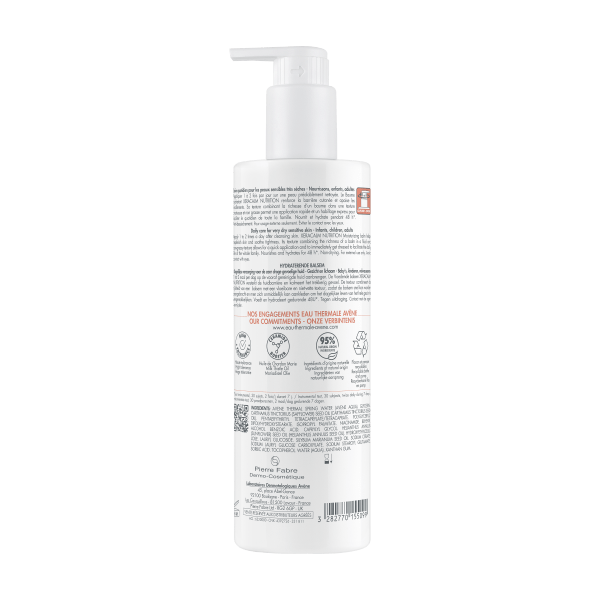 Avene Xeracalm Nutrition Baume Ενυδατικό Βάλσαμο Προσώπου & Σώματος 400 ml
