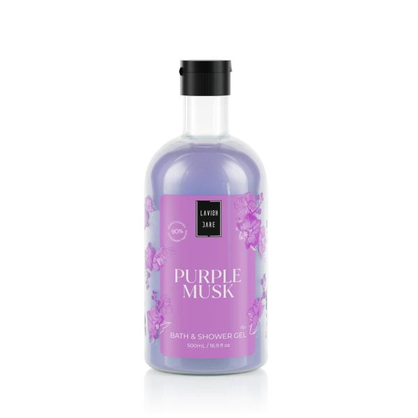 Lavish Care Purple Musk Shower Gel Αφρόλουτρο 500 ml
