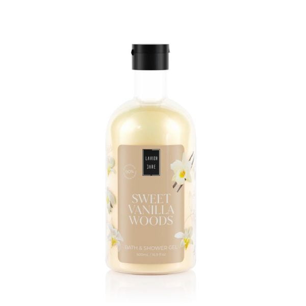 Lavish Care Sweet Vanilla Woods Bath & Shower Gel 500 ml