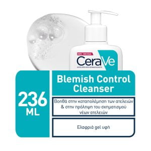 CeraVe Blemish Control Cleanser Gel Καθαρισμού Προσώπου Για Δέρμα Με Τάση Ακμής 236ml