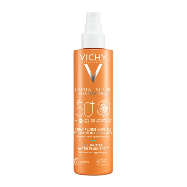 Capital Soleil Cell Protect SPF50+ Αντηλιακό Γαλάκτωμα σε Σπρέι 200ml