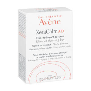 Avene XeraCalm A.D Υπερλιπαντική Στερεή Πλάκα Καθαρισμού 100gr