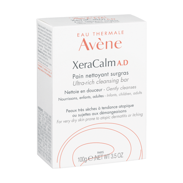 Avene XeraCalm A.D Υπερλιπαντική Στερεή Πλάκα Καθαρισμού 100gr