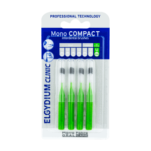 ELGYDIUM CLINIC Mono Compact Πράσινο (1,1) - Μεσοδόντια βουρτσάκια 4un - Εικόνα 3