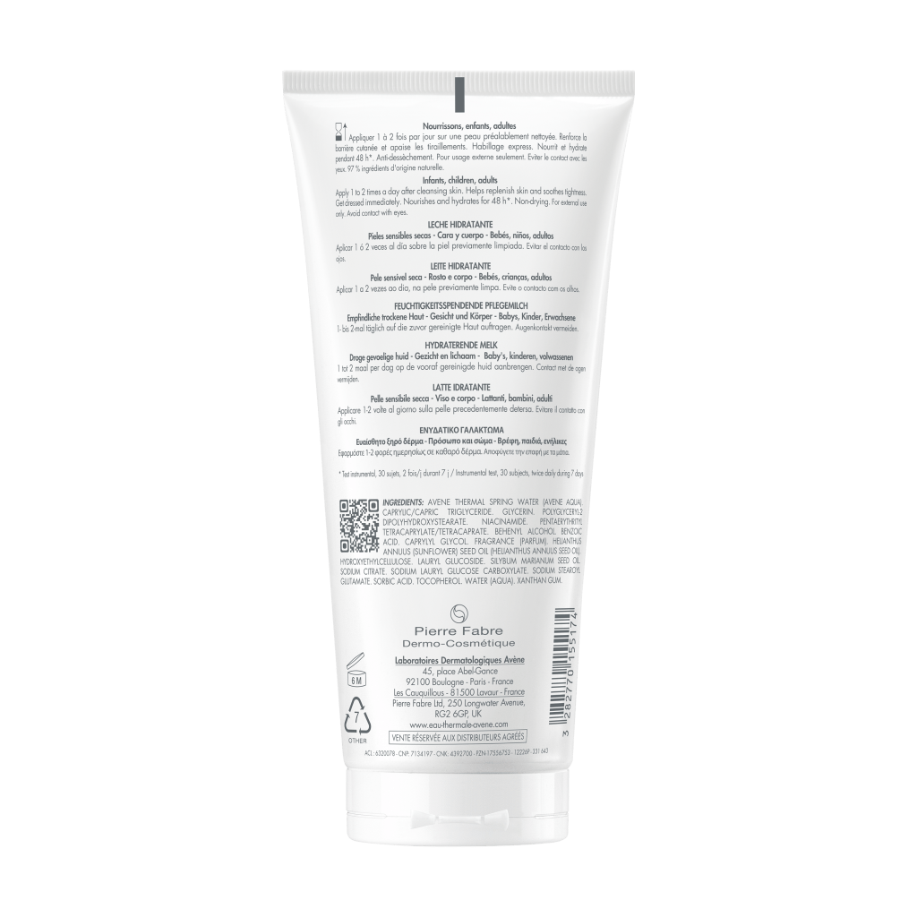 Avene Xeracalm Nutrition Moisturizing Lotion Ενυδατική Λοσιόν Προσώπου & Σώματος 200 ml