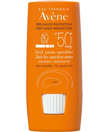 Avene Αντιηλιακό Stick Για Ευαίσθητες Ζώνες SPF50+ 8 gr