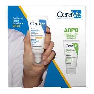 CeraVe AM Facial Moisturising Lotion SPF30 Ενυδατική Κρέμα Προσώπου 52ml & ΔΩΡΟ Hydrating Cream to Foam Cleanser 50ml