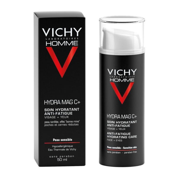 Vichy Homme Hydra Mag C Ανδρική Κρέμα Προσώπου για ευαίσθητες επιδερμίδες
