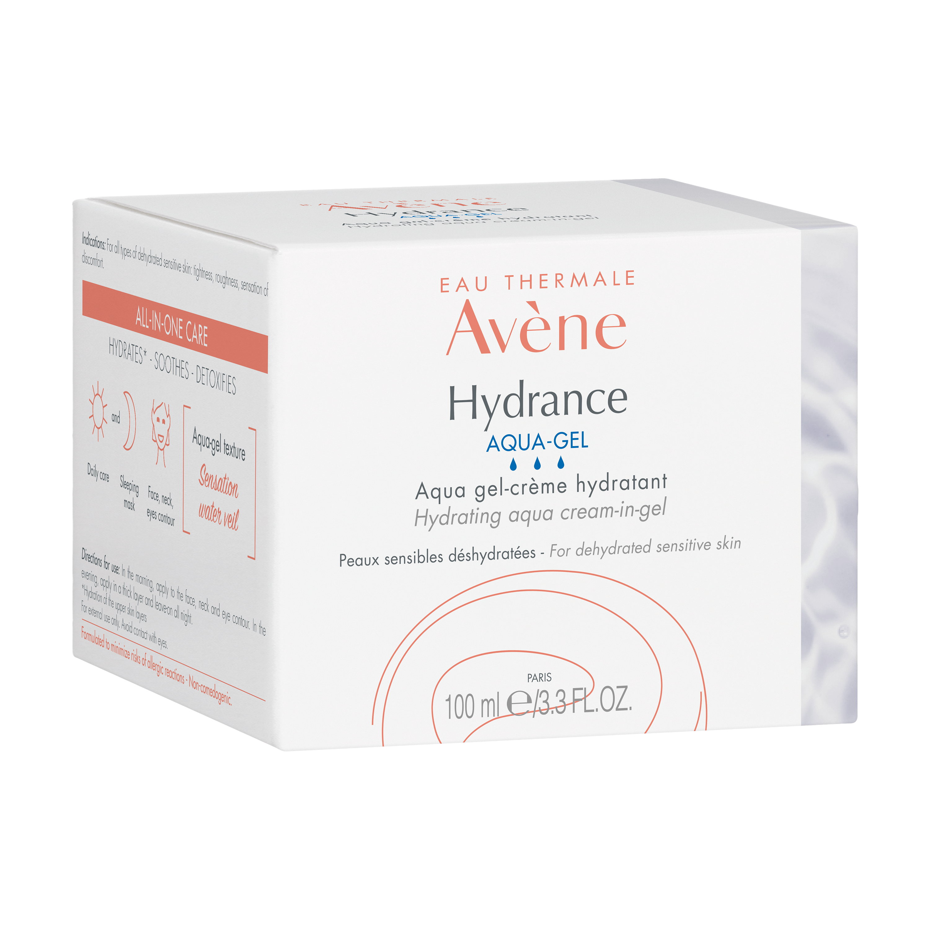 Avène Hydrance AQUA-GEL Ενυδατική Κρέμα 50ml