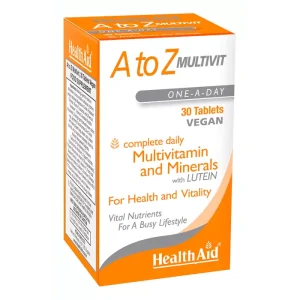 Health Aid A to Z Multivit 30 tabs