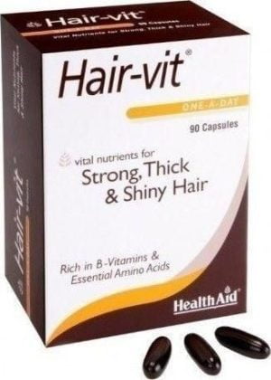 Health Aid Hair-vit 90 caps - Εικόνα 3